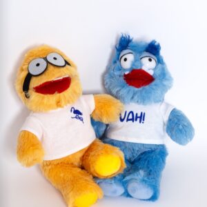 Pack Mascotas UAH: Peluches Neurona + Hormona